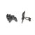 English Made Yorkshire Terrier Dog Pewter Cufflinks