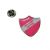 Pink Grooms Sister Retro Hen Night Enamel School Badge