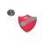 Pink Hello Boys Retro Hen Night Enamel School Badge