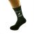 Trust me I'm a Builder with Trowel Image Mens Black Socks
