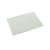 Plain White Guest Book with Silver Script Text