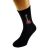 Pair of Red Electric Guitar Music Socks