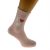 I Love French Bulldogs Ladies Light Pink Socks