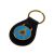 Keyring Pale Blue Enamel Masonic Key Ring with G letter