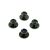 Gunmetal 4x Shirt Button Stud sets with cabochon recess for doming