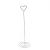 Silver Heart Swirl Table Number Holders (Pack of 12) ***NOW 30% OFF REGULAR PRICE***