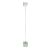 Square Cube Polished Heavy Base Table Number Holders (Pack 12)