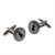 Silhouette Cello on Music Sheet Design Cufflinks