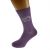 You're a Grape Mum Thank you for Raisin Me Fun Ladies Purple Socks