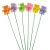 Pack of 6 Childrens Cute Animal Design Garden Windmill Spinners