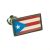 USA American PUERTO RICO State Flag Lapel Pin Badge