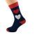 Twin Hearts Unisex Socks