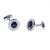 Masonic with G Black Centred Cufflinks