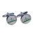 Taj Mahal Indian Flag Iconic Design Cufflinks