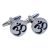 Om Mystical Symbol Round Cufflinks