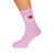 I Love Labradoodles Ladies Pink Socks