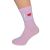 I Love Schnoodles Ladies Pink Socks