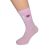 I Love Westipoos Ladies Pink Socks