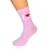I Love Shih Tzus Words Design Ladies Pink Socks