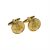 Masonic Golden Cufflinks with G