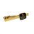 Masonic Black & Gold Plated Tie Clip with G