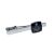 Masonic Black & Silver Tie Clip with G