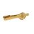 Masonic Golden Coin Style Tie Clip with G