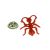 Red Ant Lapel Pin Badge