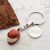 Red Helmet Keyring (Engravable)