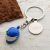 Blue Helmet Keyring (Engraving)