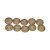 Brass Edged  Steel Wire  Tobacco Basket  15mm Diameter  Bag Of 10