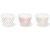 Pack of 6 Assorted Pink Polka Themed Cupcake Wrappers (FM4)