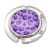 Purple Animal Print Design Handbag Hanger, Presented with Organza Bag
