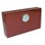 Mini Cigar Humidor High Gloss Red With Humidifier & Hygrometer Boxed (1)