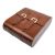 Passatore Travel Humidor Brown Leather