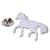 White Horse Metal Enamel Lapel Pin Badge