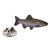 Chubb Fish Metal Enamel Lapel Pin Badge