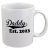 Personalised Daddy Est Year Mug