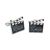 Hollywood Clapper Board Film Cufflinks