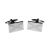 Nova Scotia Province of Canada Engraved Flag Cufflinks