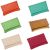 GBD Pack Of 6 Mini Coloured Leather Patterned Roll Your Own Pouch (6)