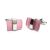 Purple Acrylic Bar Cufflinks
