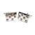 Pink Crystal Classic Cufflinks