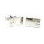 Silver Classic Metal Cufflinks