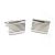 Horizonal Stripes Classic Cufflinks