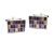 Purples Rectangle Classic Cufflinks