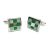 Green Squares Classics Cufflinks
