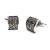 Rounded Hammered Classic Cufflinks