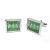 Chunky Football Pitch with moving ball Cufflinks