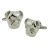 British Bulldog Dog Pet Cufflinks with Clear Crystal Eyes